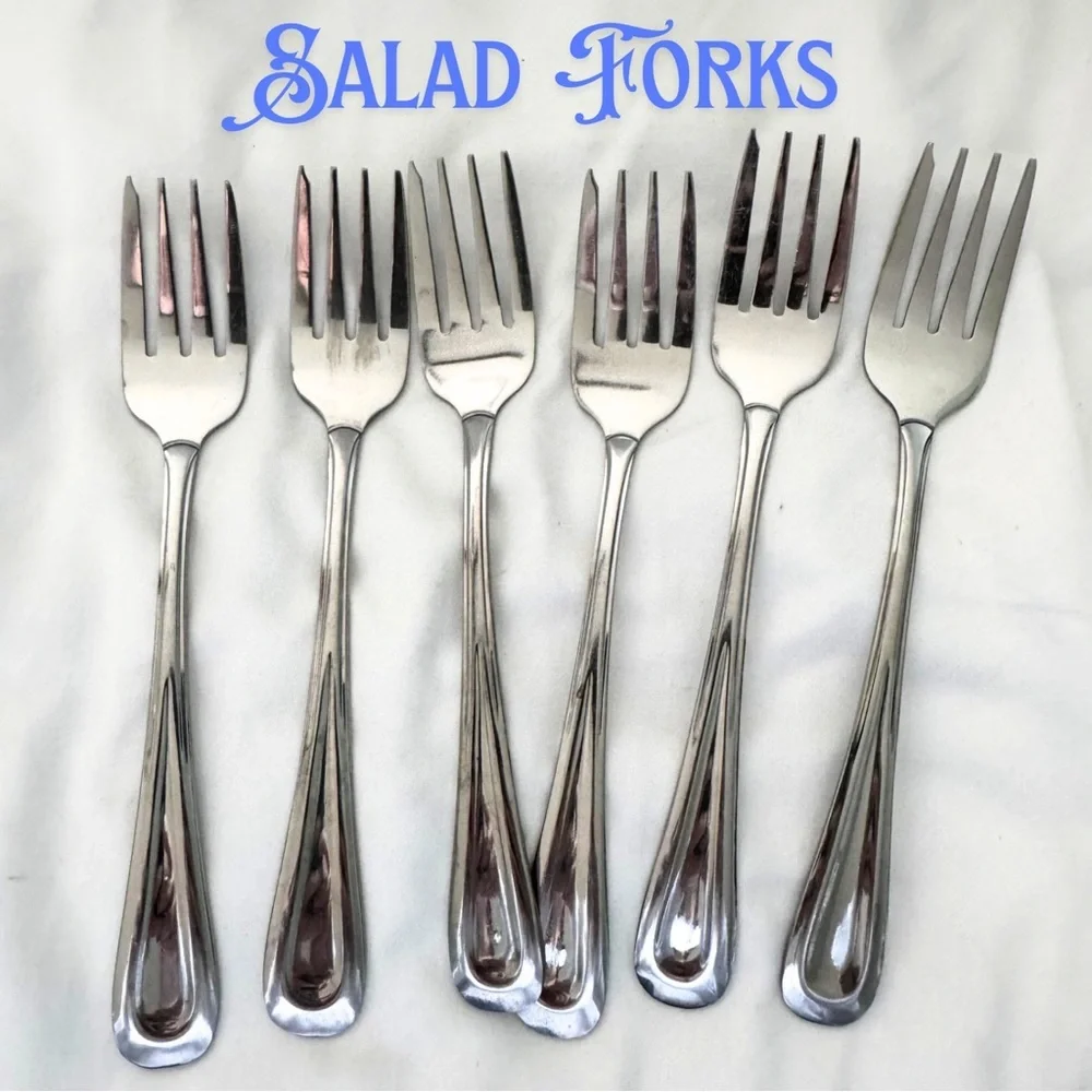 Oneida Flight Stainless Steel Flatware Set Service for 6 Never Used 28 Pieces